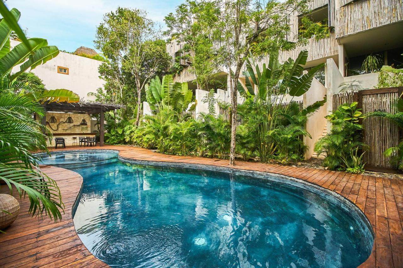 Eco-Chic Design Condos Wrapped In Nature'S Elements By Stella Rentals Tulum Luaran gambar